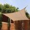 6m*6m*6m high quality polyester shade cloth /sail commercial vinyl shade polyester waterproof sail