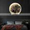 Modern Creative Mural Art Background Decoration Wall Light Bedroom Bedside Lamps Moon Wall Lamp