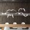 Indoor Deco Ceiling Chandelier LED Resin Pendant Lamp Seagull Bird Flight Hanging Lighting