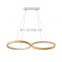 Modern Mininalist LED Hanging Lamp Creative Wood Led Chandelier For Living Room Dinner Room Decor LED Pendant Light