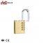 Wholesale 4 Digit Brass Combination Password Padlock With Steel Shackle