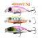 JOHNCOO Custom Fishing Lure Packaging 40mm 2.5g Lure Hooks Artificial Hard Minnow Fishing Lures
