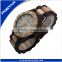 Custom Fashion Waterproof Watches Chinese Movt Face Waterproof Wood Watch