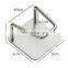 304 Stainless Steel Sponges Holder Self Adhesive Sink Sponges Drain Drying Rack Kitchen Sink Accessories Organizer Kitchen Tool