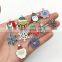 20Pcs/Set New Christmas Charms Pendants Enamel Bracelet Party Home Metal Craft Decoration Tree Hanging DIY Jewelry Accessories
