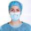 Medical Face Mask Disposable Adults 3Ply Non-Woven with Nose wire  Ear Loop Blue 50Pack