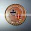 3D warship 3D vessel coin diamond edge coin dual plating coin custom challenge coins