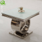 Wholesale Gold Stainless Steel Side Tables Hotel Lounge End Table Marble Side Table