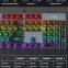 New T17 Mechanical Computer Keyboard Rgb Rainbow Backlight Keyboard Custom Usb Touchpad Keyboard With Removable