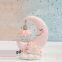 Resin Moon Unicorn LED Night Light Cartoon Baby Nursery Lamps Children Toy Gift Kids Room Craft Table Lights decor unicorn lamp