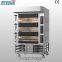 Bakery Equipment 3 Deck 6 Trays European Style Intelligent Electric Oven