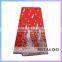Mitaloo Peach Silk George Fabric Fashion Design African George Lace MGP0044