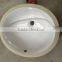 Ceramic factory mount under counter washing smooth bathroom sink
