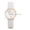 2016 Men Quartz Stainless Steel Back Geniune Leather Wrist Watch
