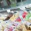 Gelato display showcase/ice cream showcase freezer/Italian ice cream showcase