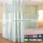 Waterproof Polyester Hospital Ward Embroidered Sheer Curtain with Mesh