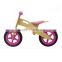 2015 Yuhe Goodwooden Toys Factory nature color cheap kids bike