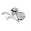 BJ-RM-354 Hot sale skull aluminum chrome motorbike mirror for harley