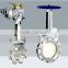 High quality Electric actuator knife gate valve, electric gate valve for water, oil, ashes etc