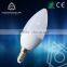 E12 UL led candle light 3w Led Lamp E14 C37 Candle Light