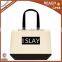 SH004MX New Designed Fashion Canvas Handle Shopping Bag Foldable Promotion Bag