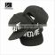 Plastic snpback hats bulk made in China