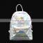 Stylish reusable backpack bag laser PU leather backpack                        
                                                Quality Choice