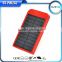 Free shipping made in china out door using smart rohs portable solar power bank 4000mah