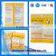 heat seal foil bags/3 side sealed bag for fiish bait packaging