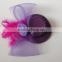 Mini hat hair clip for party decoration mini hat with feather