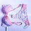 2017Christmas Design Most Popular and Hot Sale Silk Bra and Panty Set