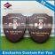 Europe Standard Wooden Shield Military 3D Logo with Laser Engraving