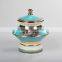 wholesale home decore luxury tiffany art ceramic jar