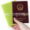Wholesale Portable silicone pvc passport cover/case