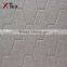 wholesale ultrasonic embossed stimulated woven linen like fabric with knitting fabric for sofa upholstery price per meter