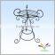 HIgh quality round black drying stone a-frame racks