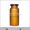 20ml frosty vial glass bottle on with cap