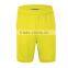 custom cheap good sale yellow soccer training shorts
