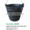 recycled rubber buckets,Industry bucket,cement pail,9L rubber barrel