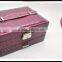 European jewelry storage finishing bo PU leather jewelry bo jewelry bo jewelry display wholesale custom