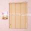ready made horizontal folding natural wood venetian blind material