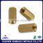 custom brass standoff threading insert unts