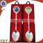 High quality plating nickle soft enamel measuring spoon for souvenir