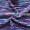 rayon polyester spandex multi color cable knit hacci slub sweater fabric for garments