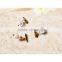3D Nail Art DIY Decoration 13.5*8.5mm Size Gold Plated Simulated Pearl Nail Art Tools for Glitter Manicure Tools