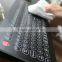 2016 new OEM oil resistance easy clean industrial membrane keyboard