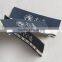 custom original cotton tape silk screen printing deep blue for cotton jacket