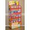 hot selling multi layer floor snack food display stand