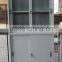 Steel furniture Metal sliding glass door cabinet storage