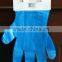 PE gloves with hanger for food processing